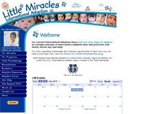 Tablet Screenshot of littlemiracles.org